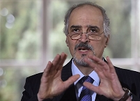 Syrian Ambassador to the United Nations (UN) and Head of the Government delegation Bashar al-Jaafari 